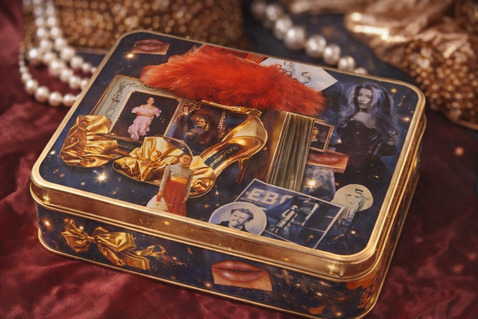 ATELIER LUCIA vintage luxury collage collection preview